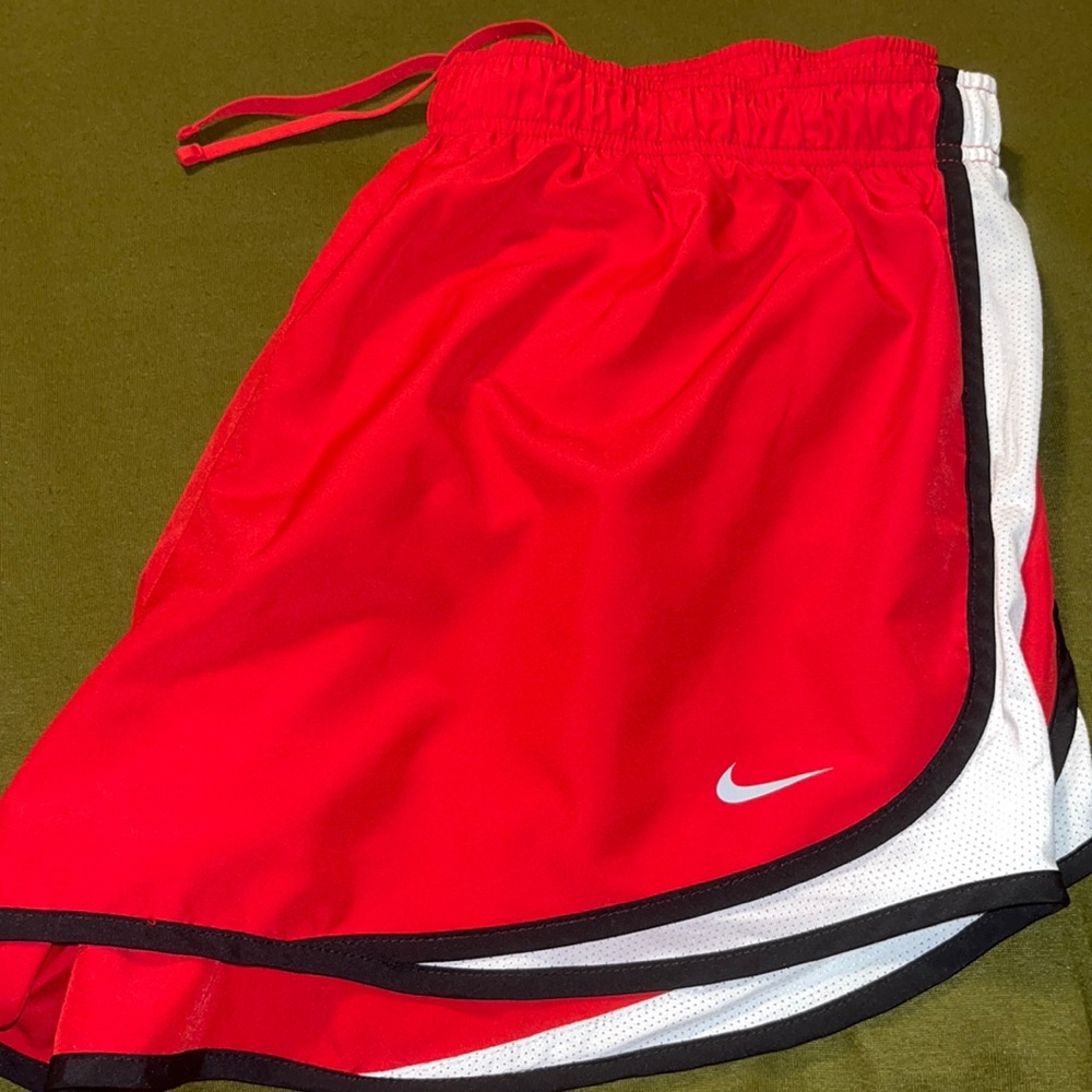 Red Athletic Nike Shorts